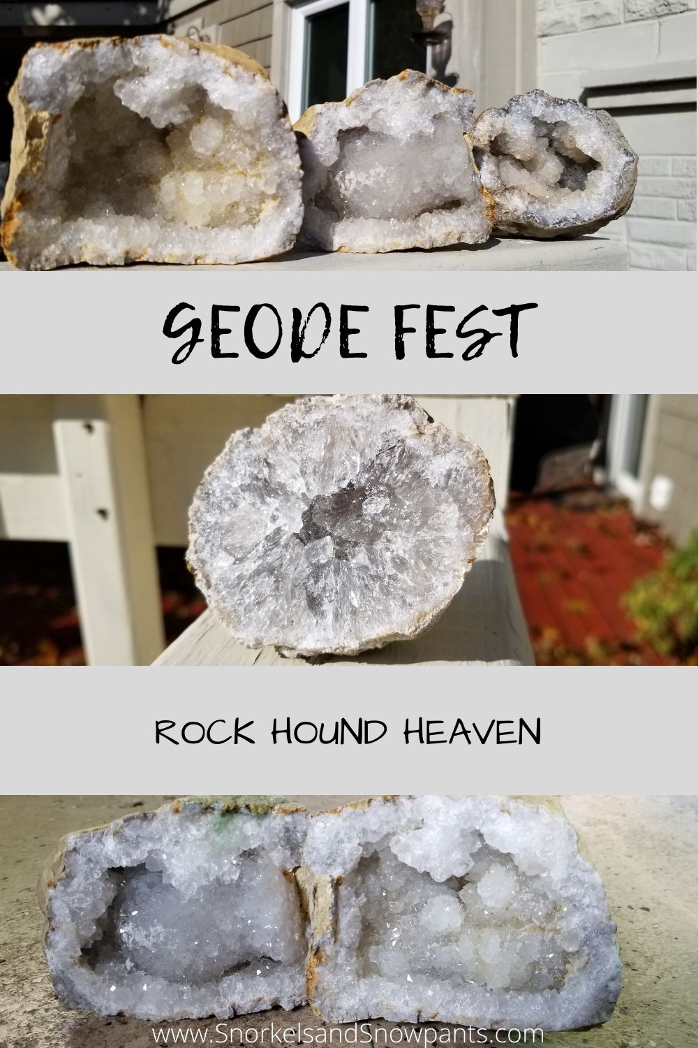 Geode Fest 2019 Snorkels and Snowpants