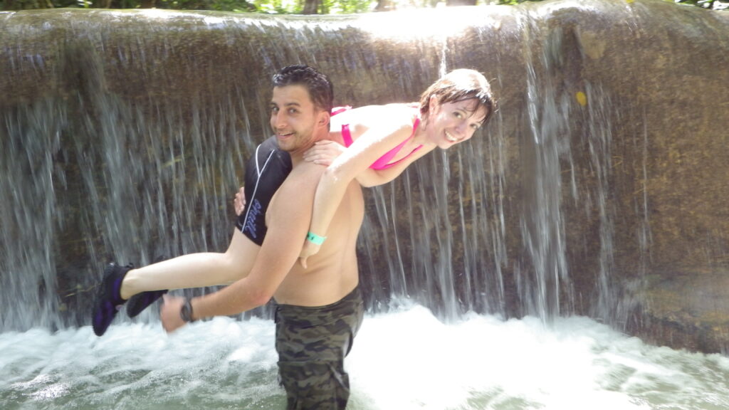 silliness in waterfall